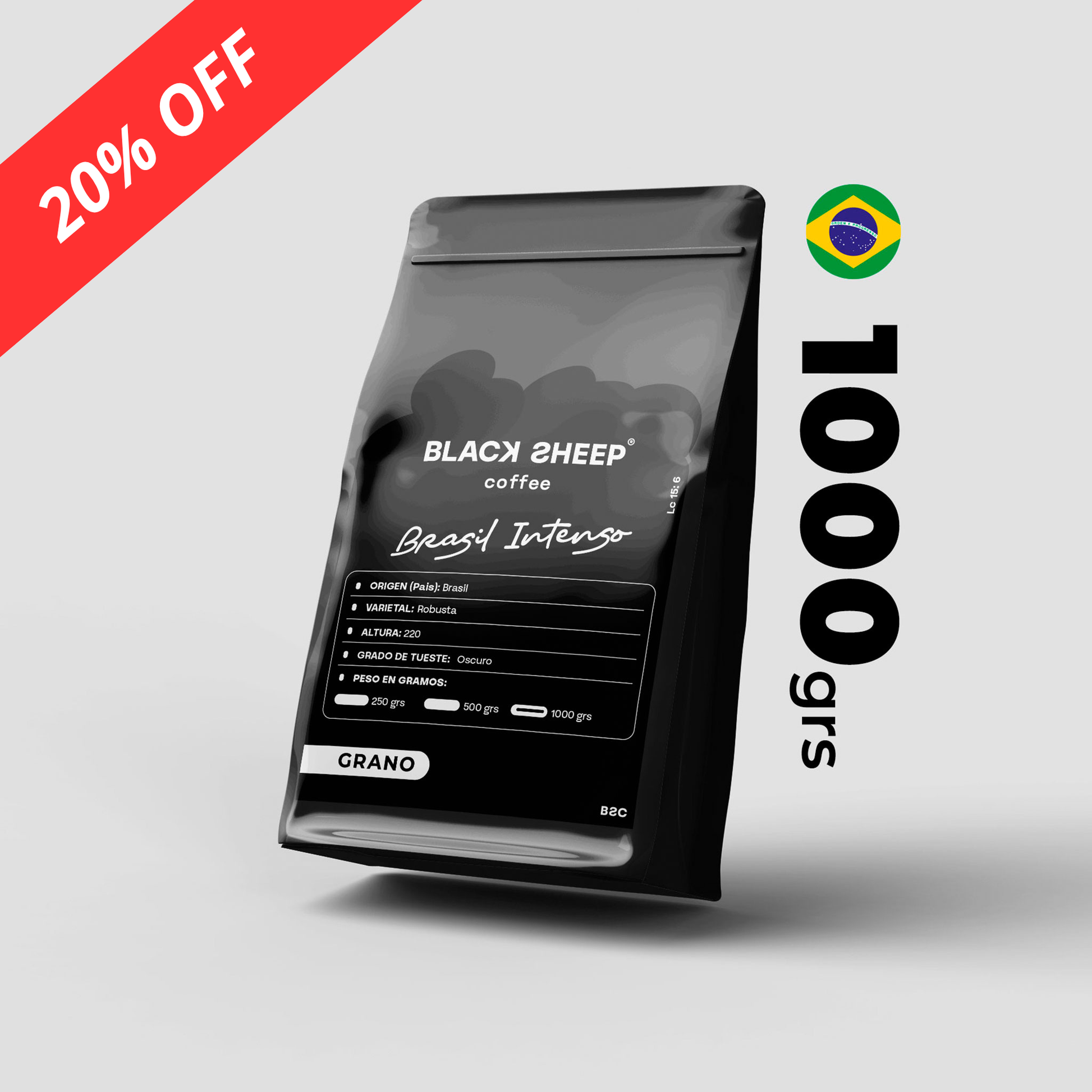 Café Brasil Intenso 1 kilo